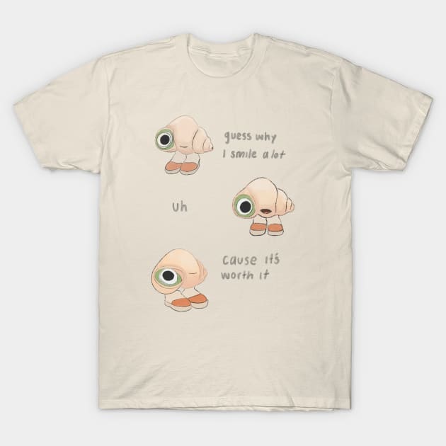 Guess why I smile a lot T-Shirt by crankycranium